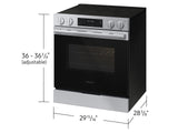 Bespoke Smart Slide-in Electric Range Pro Style Design  Air Fry Max  Precision Knobs