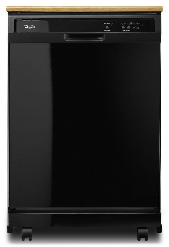 Portable Dishwasher With The 1-Hour Wash Cycle
