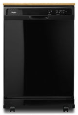 Portable Dishwasher With The 1-Hour Wash Cycle