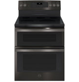 GE® 30" Free-Standing Electric Double Oven Convection Range