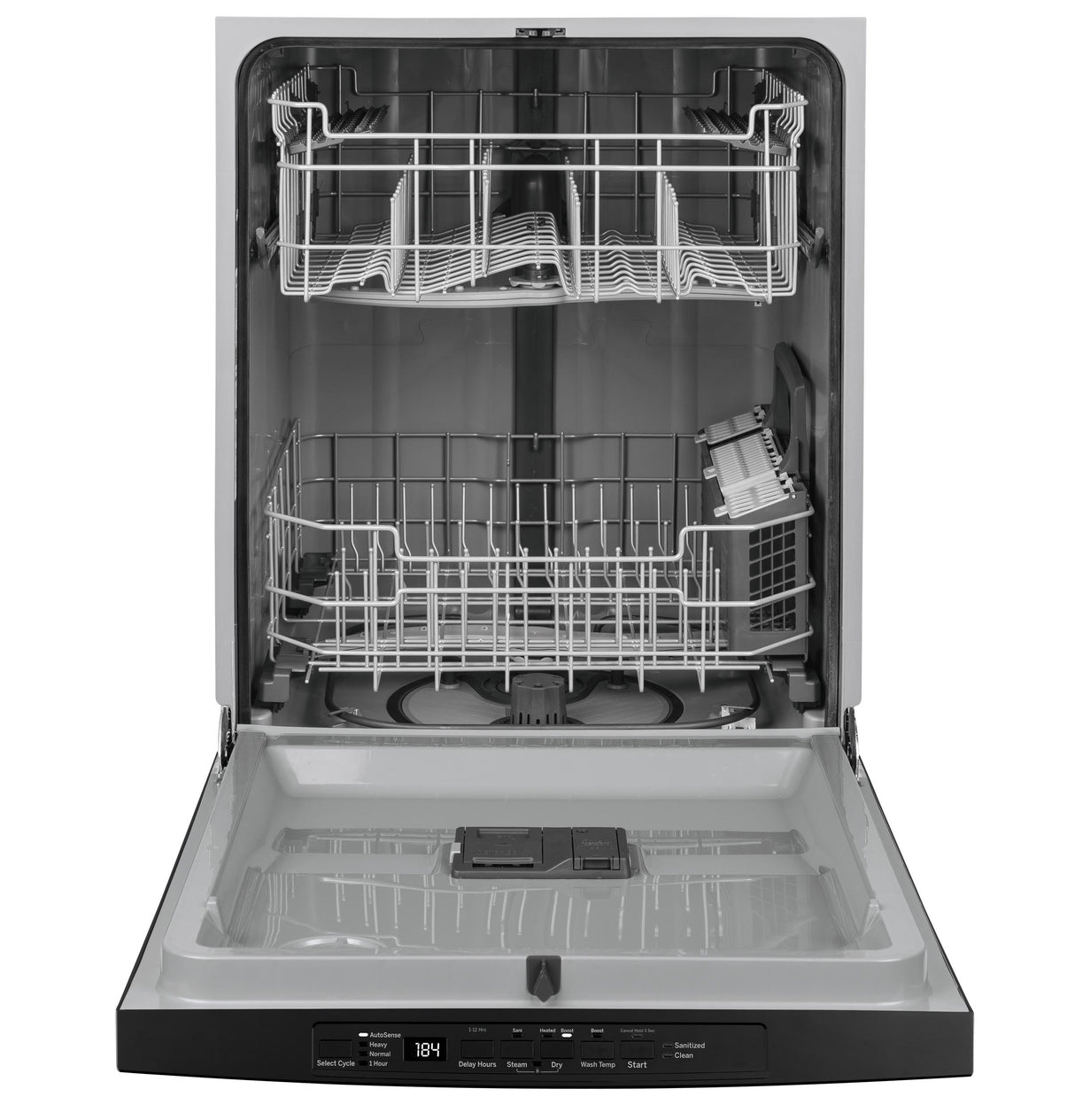 GE® ENERGY STAR® Top Control with Plastic Interior Dishwasher with Sanitize Cycle & Dry Boost