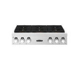 36-inch Pro Rangetop with 6 Burners