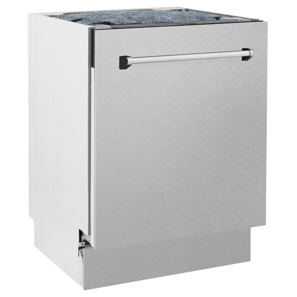 ZLINE 24" Tallac Series 3rd Rack Dishwasher with Traditional Handle, 51dBa (DWV-24) [Color: Red Gloss]