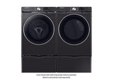 7.5 cu. ft. Smart Electric Dryer with Steam Sanitize+ in Black Stainless Steel