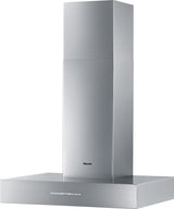 DA 5381 W Puristic Arca AM Wall ventilation hood with dimmable halogen lighting and light-touch switches for easy operation.