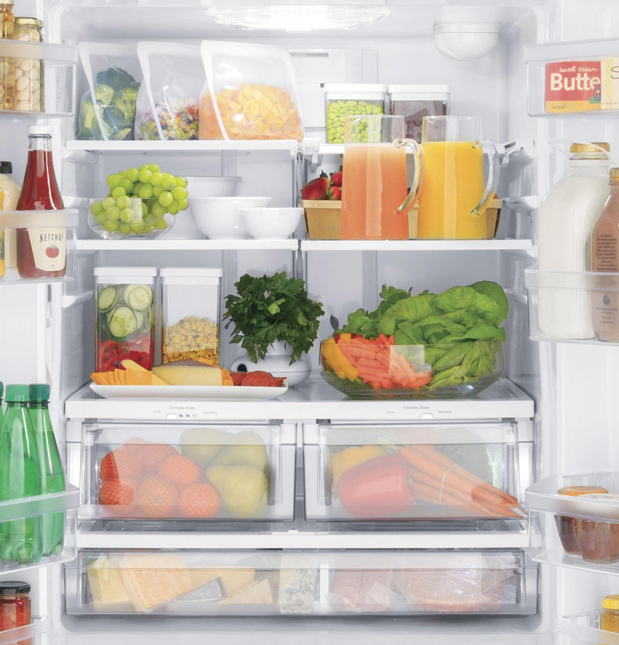 GE® ENERGY STAR® 24.7 Cu. Ft. French-Door Refrigerator