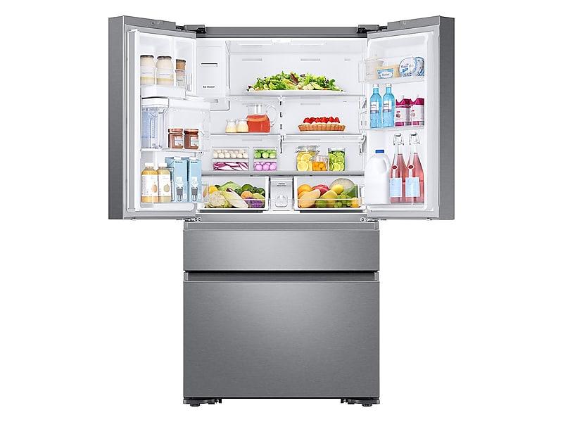 23 cu. ft. Counter Depth 4-Door French Door Refrigerator in Stainless Steel