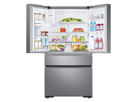 23 cu. ft. Counter Depth 4-Door French Door Refrigerator in Stainless Steel