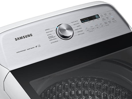 5.0 cu. ft. Top Load Washer with Super Speed in White