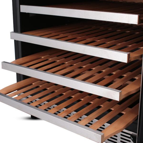 JC-428B2EQ Dual Zone 156 Bottle Wine Cooler