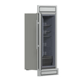 Forno Fortezza 32 Inch Left-Swing Freezer with Trim Kit, Stainless Steel, with Automatic Ice Maker