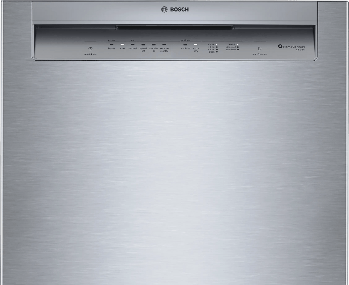 300 Recessed Handle, 48 dBA, Standard 3rd Rack, PureDry - SS