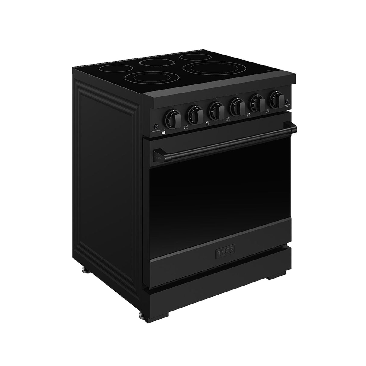 30 Inch Professional Electric Range With Precision Knob Control In Black  Gordon Ramsay Series