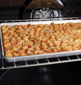 GE Profile™ 30" Smart Slide-In Electric Convection Fingerprint Resistant Range with No Preheat Air Fry