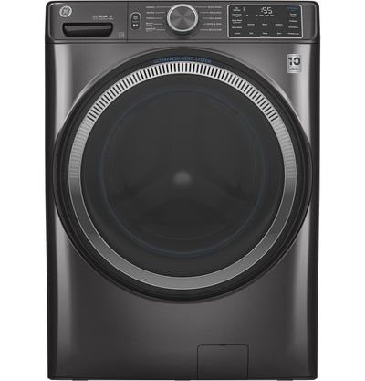 GE® 4.8 cu. ft. Capacity Smart Front Load ENERGY STAR® Washer with UltraFresh Vent System with OdorBlock™ and Sanitize w/Oxi
