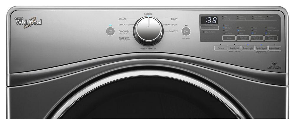 7.4 cu.ft Front Load Gas Dryer with Advanced Moisture Sensing, EcoBoost