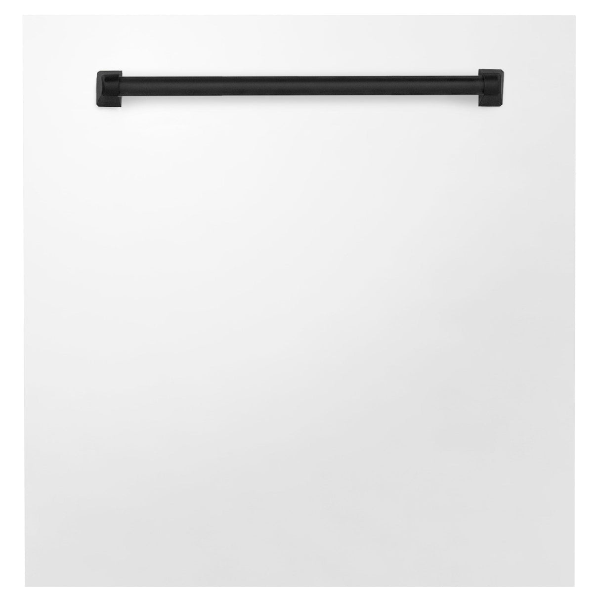 ZLINE 24" Autograph Edition Monument Dishwasher Panel in White Matte (DPMTZ-WM-24) [Color: Matte Black]