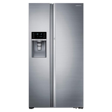 22 cu. ft. Capacity Counter Depth Side-by-Side Food ShowCase Refrigerator (Stainless Steel)