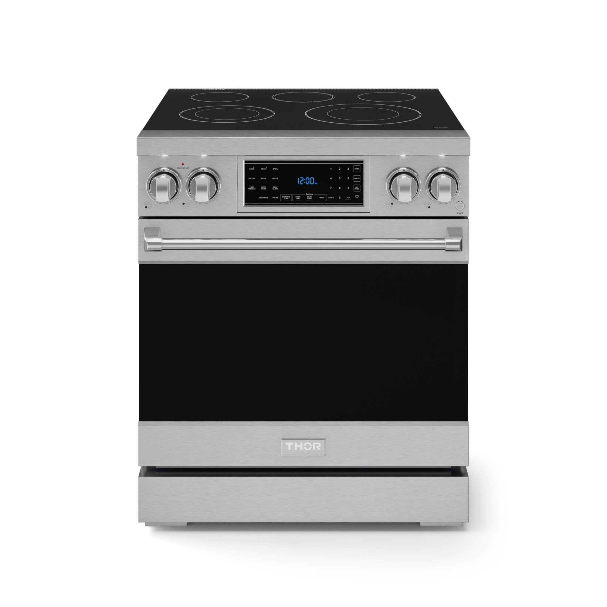 30 Inch Professional Electric Range With Tilt Panel Touch Control In Stainless Steel  Gordon Ramsay Series