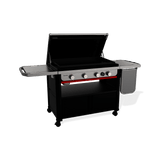 Slate® 36" Rust-Resistant Griddle (Liquid Propane) - Black
