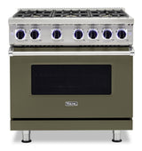 36" Sealed Burner Gas Range - VGR7362 Viking 7 Series