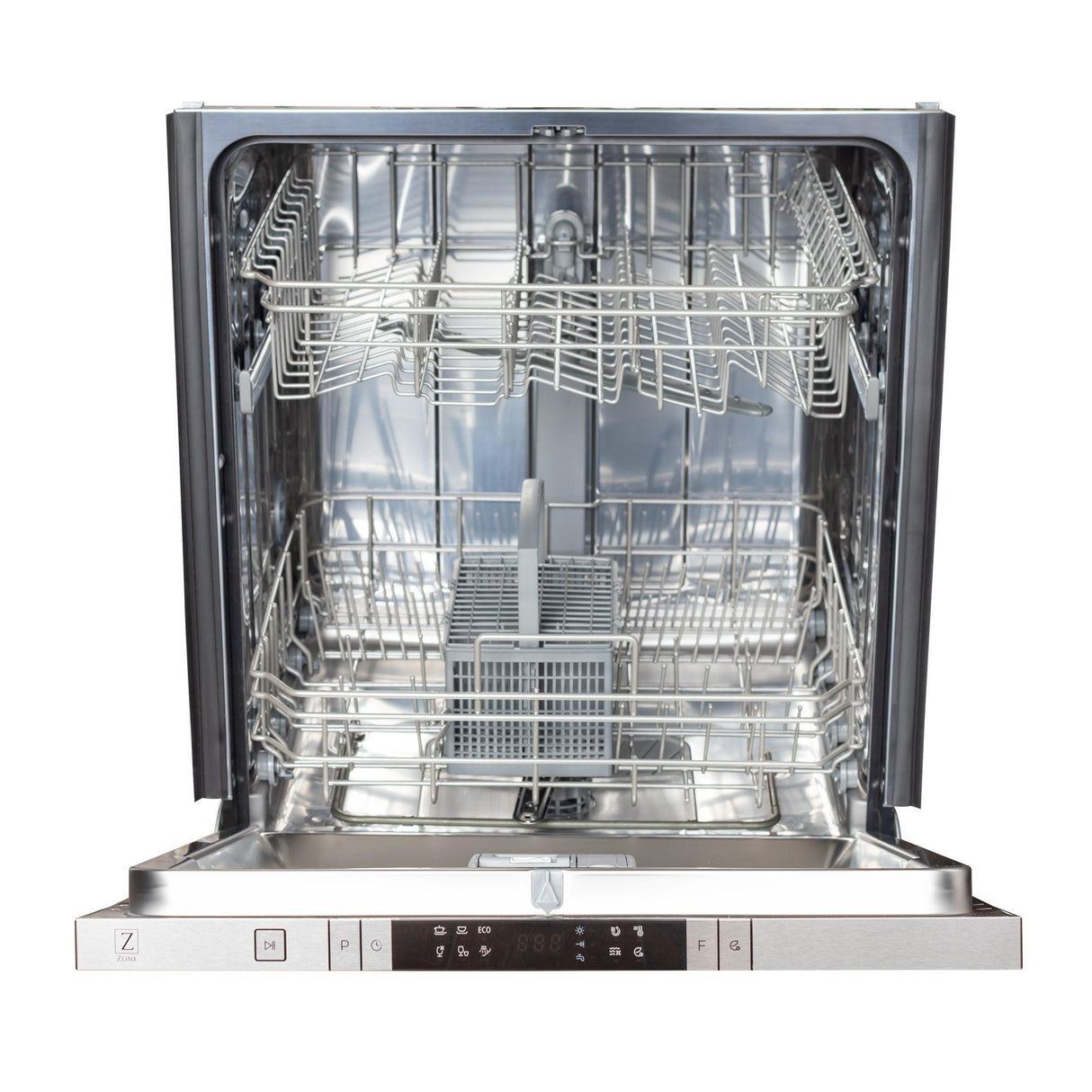 ZLINE 24 in. Top Control Dishwasher with Stainless Steel Tub and Traditional Style Handle, 52dBa (DW-24) [Color: Blue Matte]