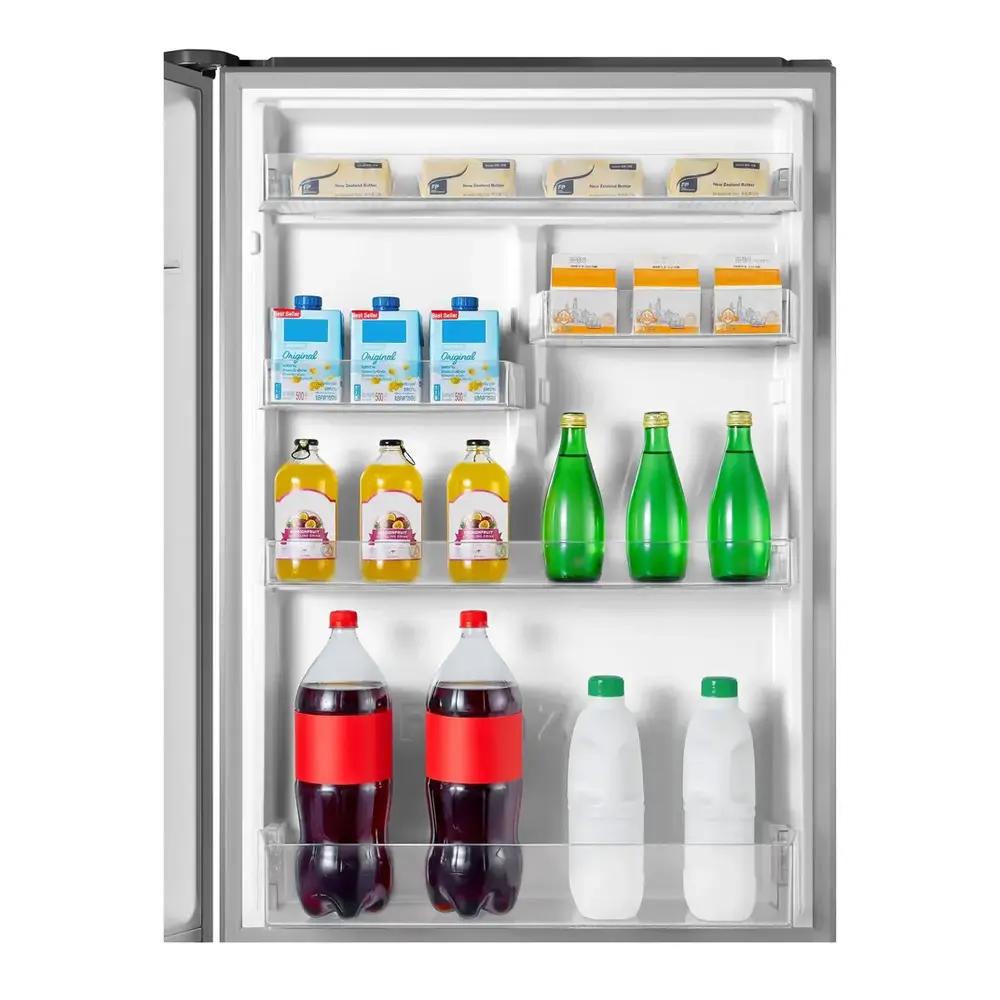 Verona VEFBF2814RSL 28 inch Bottom Freezer Refrigerator with 14.8 cu. ft. Total Capacity, Recessed Handle, Reversible Doors, Ice Maker, Energy Star