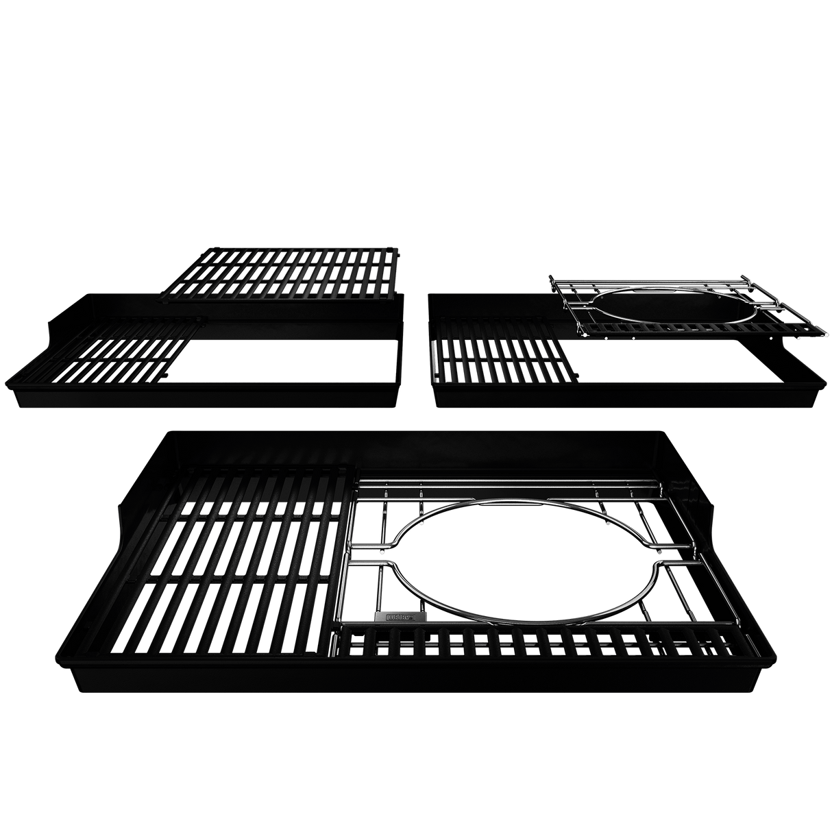 WEBER CRAFTED Porcelain-Enameled Cast-Iron Cooking Grates