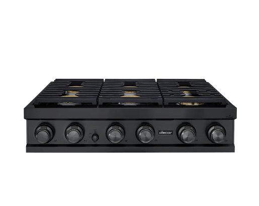 36" Rangetop, Graphite Stainless Steel, Natural Gas