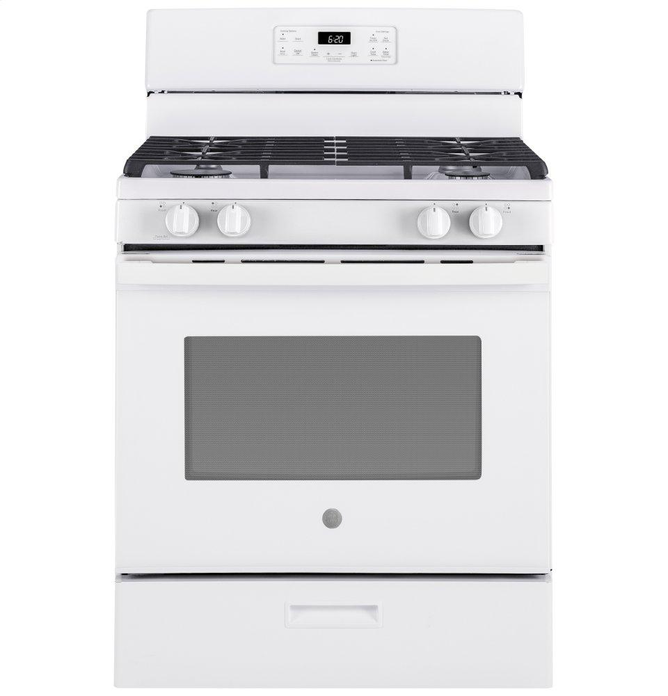 GE® 30" Free-Standing Gas Range