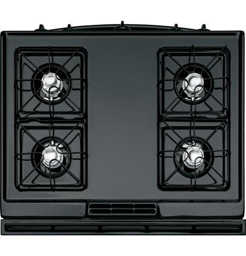 GE® 30" Slide-In Gas Range