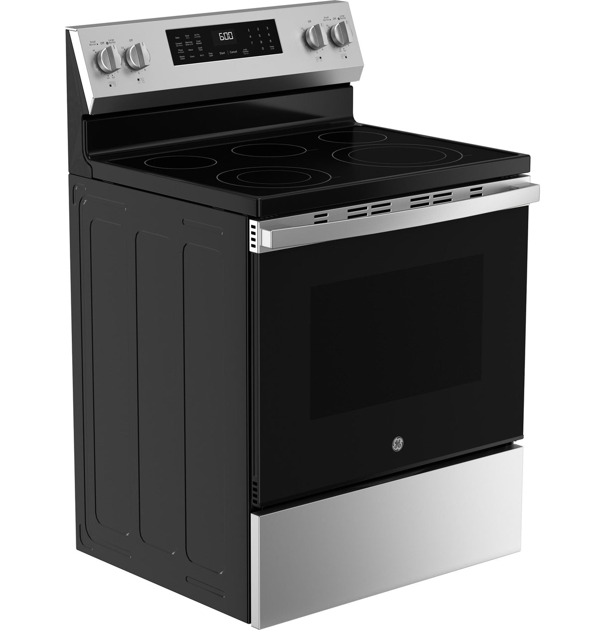 GE® ENERGY STAR® 30" Free-Standing Electric Convection Range with No Preheat Air Fry and EasyWash™ Oven Tray