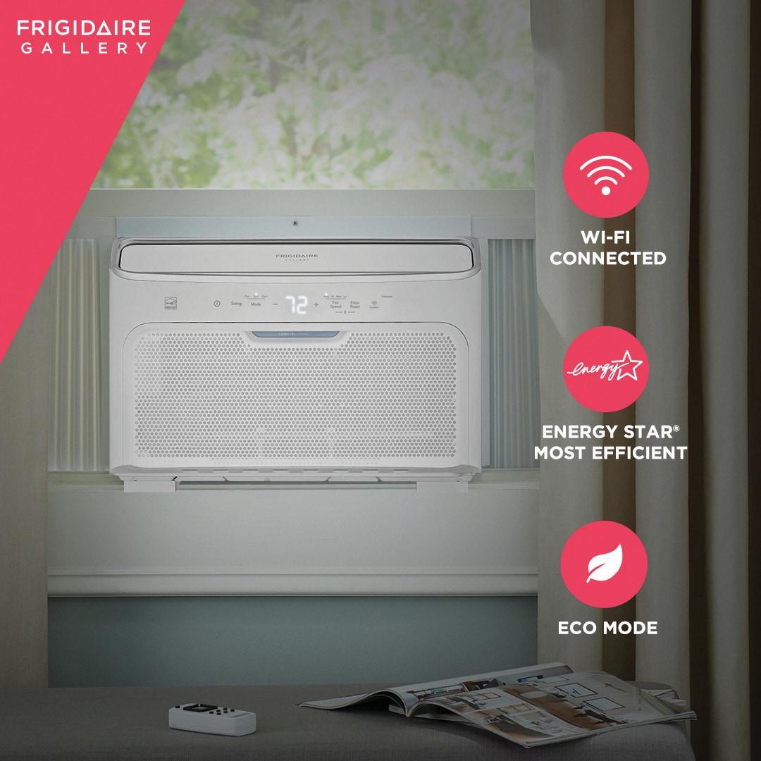 10,000 BTU Inverter Window Room Air Conditioner with Wi-Fi (Energy Star)