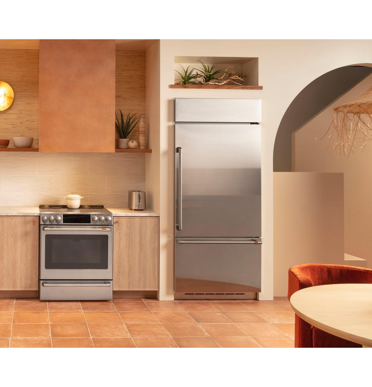 Café™ 21.3 Cu. Ft. Built-In Bottom-Freezer Refrigerator