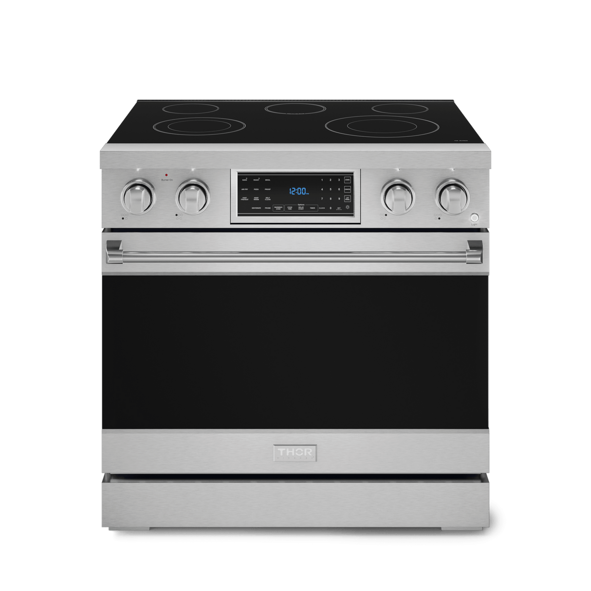 36 Inch Professional Electric Range With Tilt Panel Touch Control In Stainless Steel  Gordon Ramsay Series