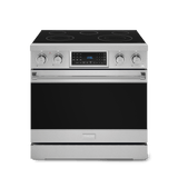 36 Inch Professional Electric Range With Tilt Panel Touch Control In Stainless Steel  Gordon Ramsay Series