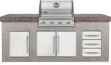 Built-In LEX 485 Stainless Steel Gas Grill Head