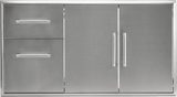 45" Double Access Doors & Access Drawer