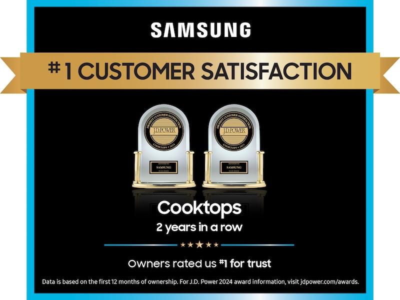 36" Electric ENERGY STAR® Certified Cooktop with 5 Elements in Black