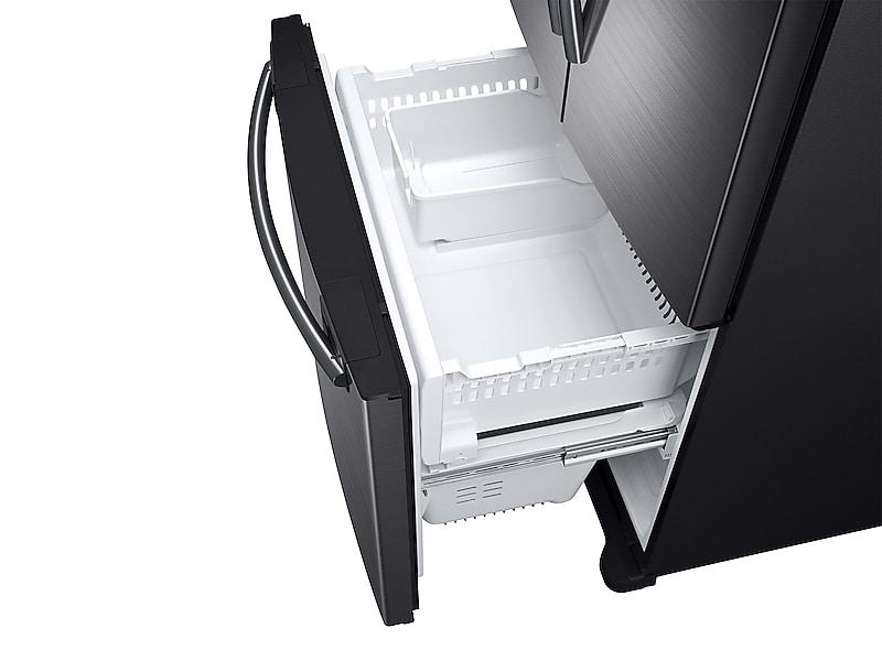 18 cu. ft. Counter Depth French Door Refrigerator in Black Stainless Steel