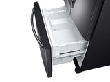 18 cu. ft. Counter Depth French Door Refrigerator in Black Stainless Steel