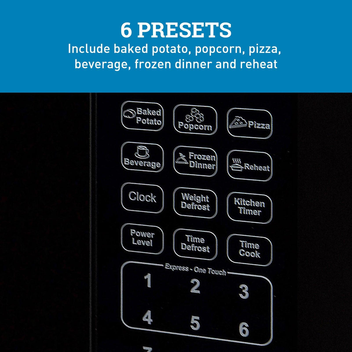 Avanti 1.1 cu. ft. Microwave Oven - Stainless Steel