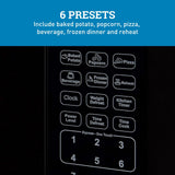 Avanti 1.1 cu. ft. Microwave Oven - Stainless Steel