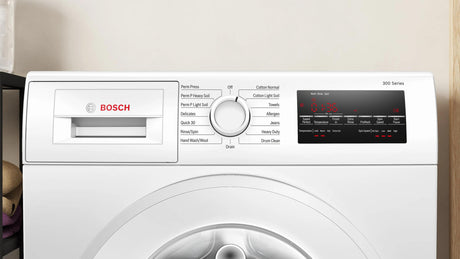 300 Series Compact Washer , White