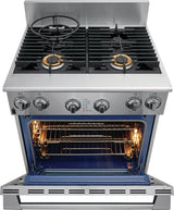 30'' Dual-Fuel Freestanding Range