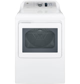 GE® ENERGY STAR® 7.4 cu. ft. Capacity aluminized alloy drum Electric Dryer with Sensor Dry