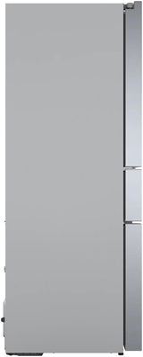 800 Series French Door Bottom Mount Refrigerator 36" Stainless steel (with anti-fingerprint)