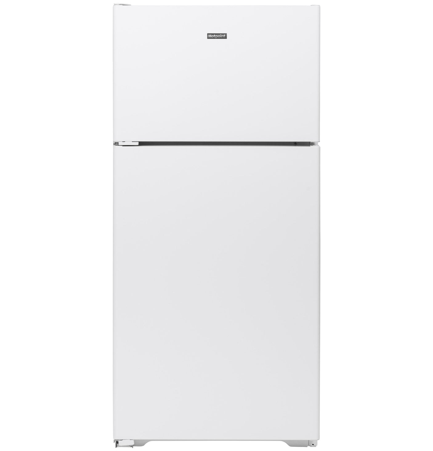 Hotpoint® ENERGY STAR® 15.6 Cu. Ft. Recessed Handle Top-Freezer Refrigerator