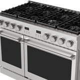 Thor Kitchen 48-inch Liquid Propane Range - Contemporary Professional - Arg48lp