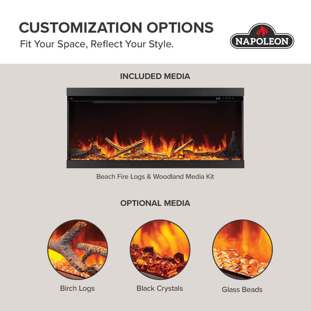 Astound? 62 FlexMount Electric Fireplace